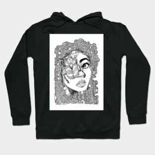 Bug girls scarab queen Hoodie